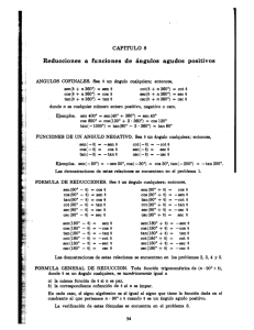 Ejercicios reduccion a func. de angulo agudo