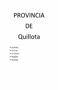 PROVINCIA DE Quillota