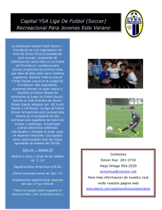 Capital YSA Liga De Futbol (Soccer) Recreacional Para