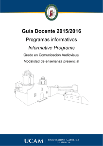 Guía Docente 2015/2016