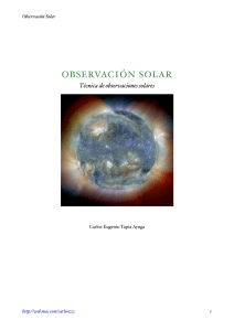 Observacion solar