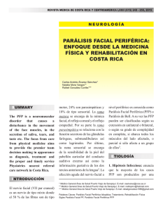parálisis facial periférica: enfoque desde la