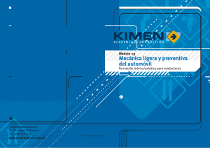 Mecánica ligera y preventiva del automóvil