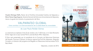 valparaíso global - Pontificia Universidad Católica de Valparaíso