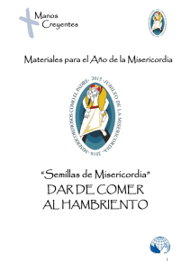 “Semillas de Misericordia” DAR DE COMER AL