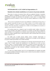 NOVEDADES DE LA LEY 14/2013 de Emprendedores (3) Remisión