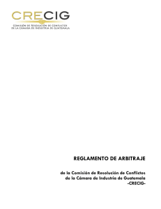 reglamento de arbitraje - Una guía paso a paso de los trámites