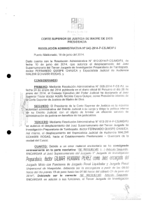 resolucion administrativa n° 642-2014-p-csjmd/pj