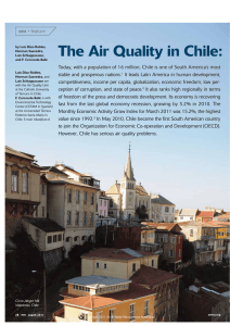 The air quality in Chile: Twenty years of challenge (PDF