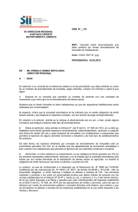 ORD. N°__151 XV DIRECCION REGIONAL SANTIAGO ORIENTE