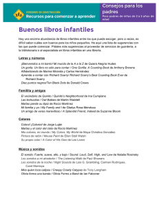 Buenos libros infantiles - Resources for Early Learning