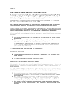 220-32457 Asunto: Contrato de Cuentas en Participación – Manejo