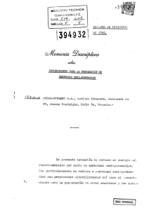 procedimiento para la preparacion de membranas semipermeables.