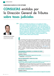 cONSULTAS emitidas por la Dirección General de Tributos sobre