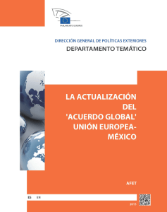 `acuerdo global` unión europea-méxico