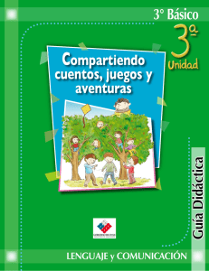 3° Básico Compartiendo cuentos, juegos y aventuras