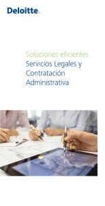 Soluciones eficientes Servicios Legales y Contratación