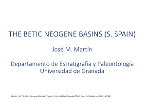 the betic neogene basins (s. spain) - Repositorio Institucional de la