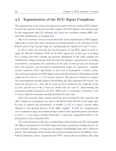 4.2 Segmentation of the ECG Signal Complexes