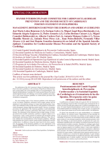 spanish interdisciplinary committee for cardiovascular disease