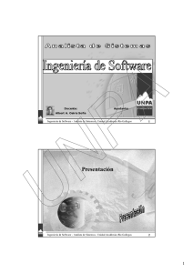 Presentación - Carreras de Sistemas - UARG