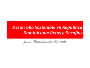 conferencia titulada “Desarrollo sostenible en República