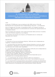 Concurso - Congreso de la Nación Argentina