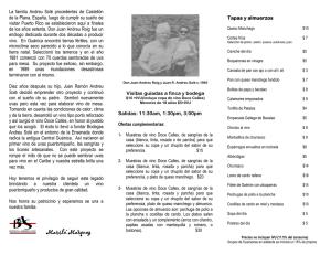 Brochure Visitas Guiadas Domingos