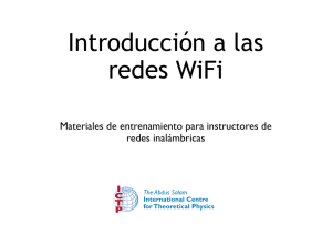 Introducción a las redes WiFi