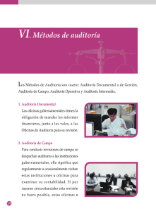 Métodos de auditoría