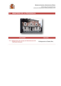 Ministerio de la Presidencia (PDF - 373,0 KB)