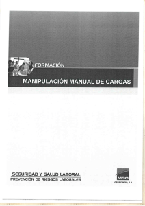 Manipulación Manual de Cargas