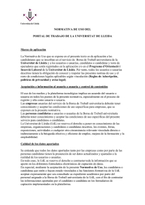 Normativa Portal CAST - Universitat de Lleida