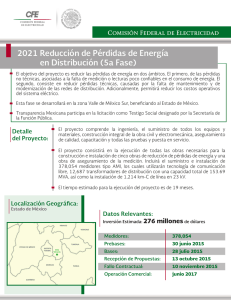 2021 Reducción de Pérdidas de Energía en Distribución (5a