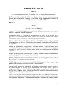 Decreto N&ordm; 1.180 de 2003 - Por el cual se reglamenta el