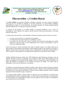 Micro Credito Rural