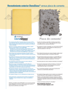 Revestimiento exterior DensGlass® versus placa de cemento