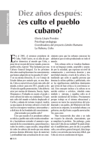Diez años después: ¿es culto el pueblo cubano?