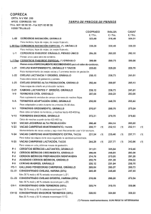 Pulse AQUÍ para consultar la última tarifa de precios.