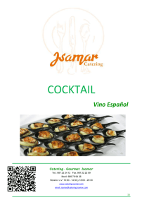 cocktail - Catering Isamar