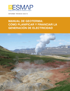 manual de geotermia: cómo planificar y financiar la
