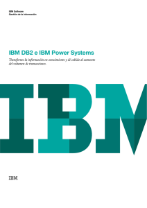 IBM DB2 e IBM Power Systems