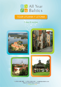 tour lituania y letonia