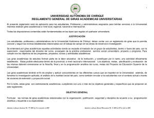 Reglamento de Giras - Universidad Autónoma de Chiriquí