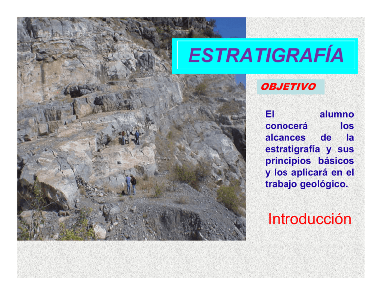 Clase 12 Estratigrafia Introduccion