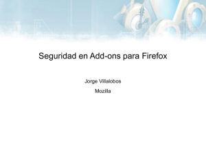 Seguridad en Add-ons para Firefox