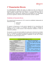 1º Financiación Directa - Consejo Aragonés de Cámaras de Comercio