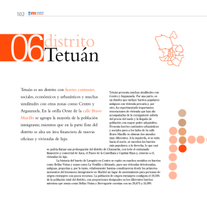 Tetuán (254 Kbytes pdf) - Ayuntamiento de Madrid