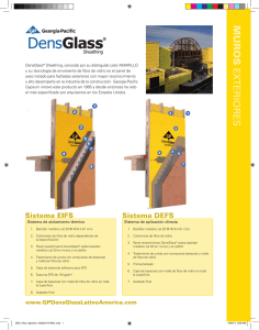 DensGlass® Sheathing por muros exteriores