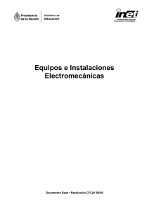 Equipos e Instalaciones Electromecánicas